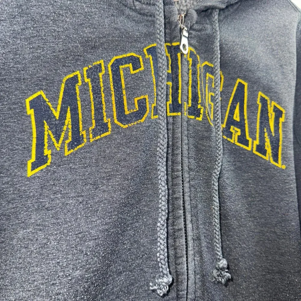 New Agenda Michigan zip up hoodie size medium